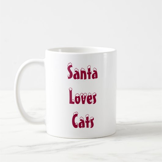 Sankt-Liebe-Katzen-Tasse Kaffeetasse (Links)