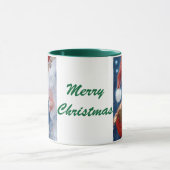 Sankt-Liebe-Tier-WeihnachtsTasse Tasse (Zentrum)