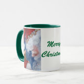 Sankt-Liebe-Tier-WeihnachtsTasse Tasse (Vorderseite Links)