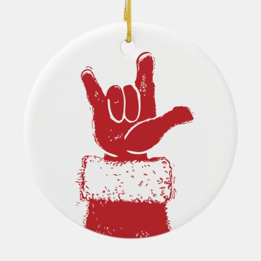 Sankt-Lieben, die Sie verzieren Keramikornament (Hinten)