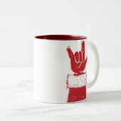 Sankt-Lieben Sie Zweifarbige Tasse (VorderseiteRechts)