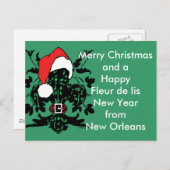 Sankt-Lilie Feiertagspostkarte (Vorne/Hinten)