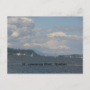 Sankt-Lorenz-Strom Postkarte