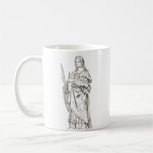 Sankt Lucia von Bernardino Luini Kaffeetasse
