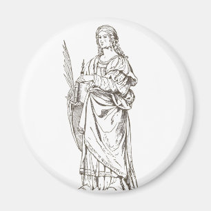 Sankt Lucia von Bernardino Luini Magnet