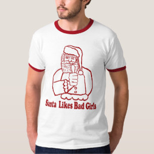 Sankt mag schlechtes Mädchen-Shirt T-Shirt