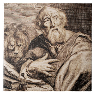 Sankt Markus der Evangelist und Märtyrer Fliese