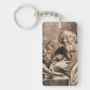 Sankt Markus der Evangelist und Märtyrer Schlüsselanhänger
