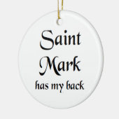 Sankt Markus Keramik Ornament (Links)
