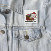 Sankt-Maus mit Schlitten Button (Beispiel)
