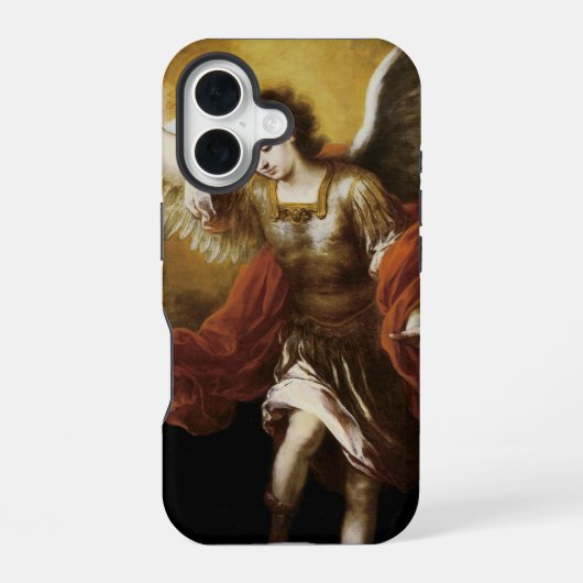 Sankt Michael iPhone 16 Hülle (Rückseite)