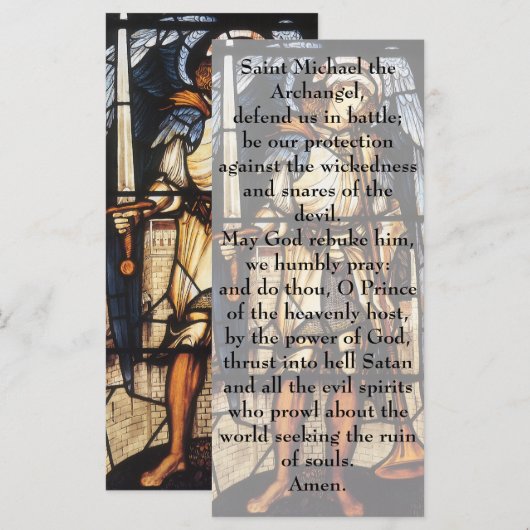 Sankt Michael von Sir Edward Coley Burne-Jones (Vorne/Hinten)