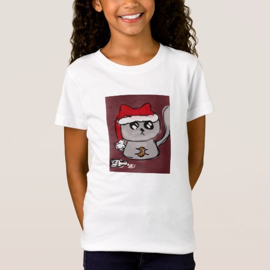Sankt-Miezekatze T-Shirt (Vorderseite)