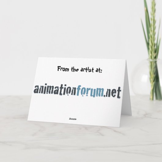 Sankt-Mist 3 Feiertagskarte (Rückseite)