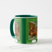 Sankt mit einem Pferdeschlitten Tasse (Vorderseite Links)