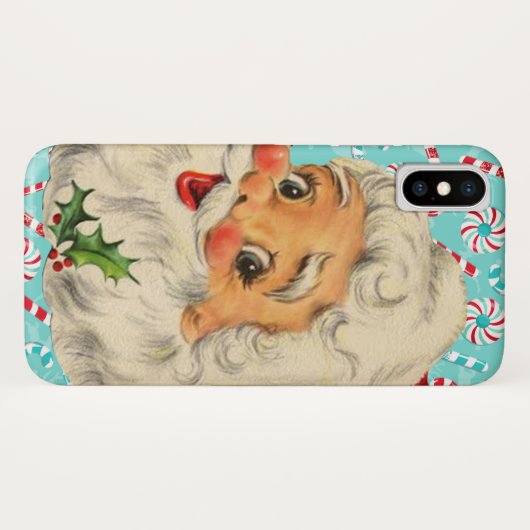 Sankt mit Pfefferminzen Case-Mate iPhone Hülle (Rückseite (Horizontal))