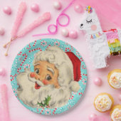 Sankt mit Pfefferminzen Pappteller (Party)