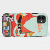 Sankt mit Zug Case-Mate iPhone Hülle (Rückseite (Horizontal))