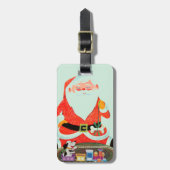 Sankt mit Zug Gepäckanhänger (Vorderseite vertikal)