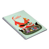 Sankt mit Zug Notizblock (Rechte Seite)