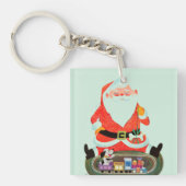 Sankt mit Zug Schlüsselanhänger (Vorderseite)