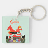 Sankt mit Zug Schlüsselanhänger (Rückseite)