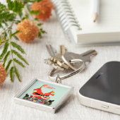 Sankt mit Zug Schlüsselanhänger (Seite)