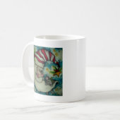 Sankt-Mond - Feiertags-Entwurf Kaffeetasse (Vorderseite Links)