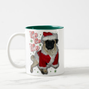 Sankt-Mops-Kaffee-Tasse Zweifarbige Tasse