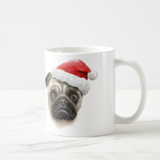 Sankt-Mops-Tasse Kaffeetasse (Rechts)