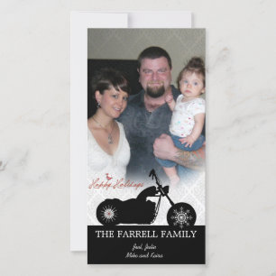 Sankt-Motorrad-u. Feiertagskarte