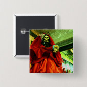 Sankt Muerte Button (Vorne & Hinten)