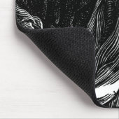 Sankt Muerte (mexikanischer grimmiger Sensenmann) Mousepad (Ecke)