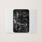 Sankt Muerte (mexikanischer grimmiger Sensenmann) Puzzle (Horizontal)