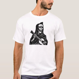 Sankt Muerte mit Gitarre circa frühen 1900s T-Shirt