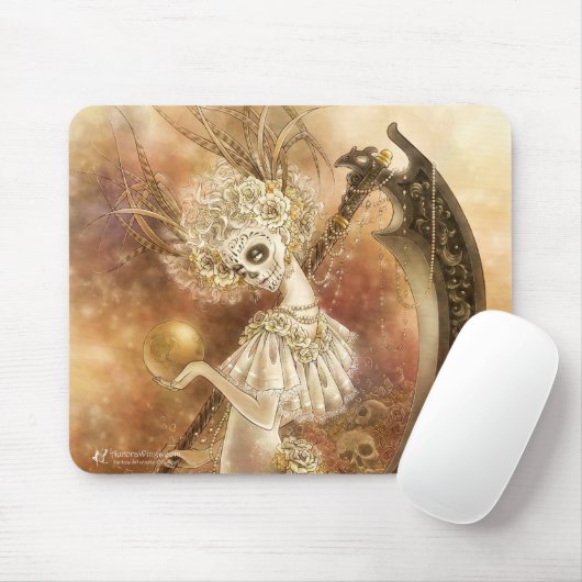 Sankt Muerte Mousepad (Mit Mouse)