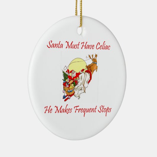 Sankt muss abdominales haben - er macht häufige keramikornament (Rechts)