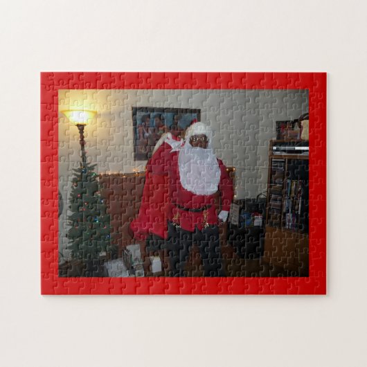 Sankt-Mutter auf neuer Leinwand rotes CC0000 Puzzle (Horizontal)