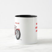 Sankt neue Schlitten-WeihnachtsTasse Tasse (Zentrum)