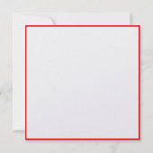 Sankt Nicholas Einladung (Rückseite)