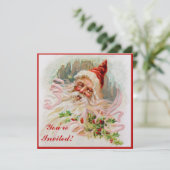 Sankt Nicholas Einladung (Stehend Vorderseite)