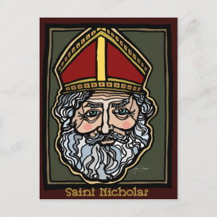 Sankt Nicholas Postkarte