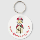 Sankt Nicholas Schlüsselanhänger (Vorderseite)