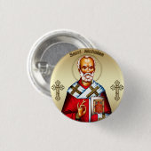 Sankt Nikolaus Button (Vorne & Hinten)