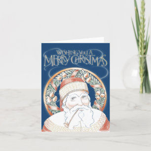 Sankt Nikolaus Feiertagskarte