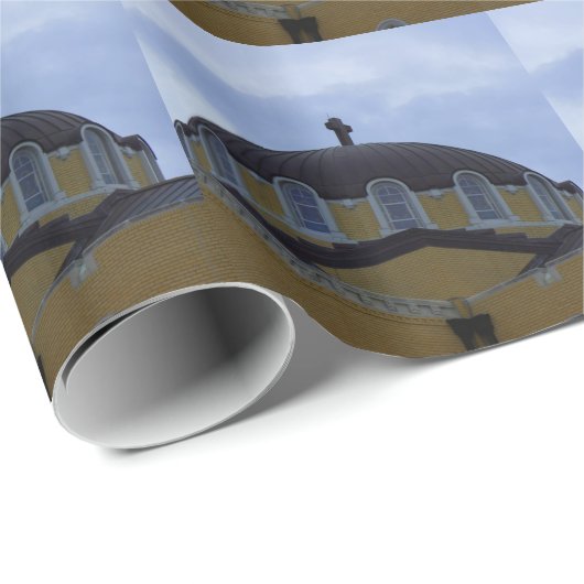 Sankt Nikolaus Geschenkpapier (Rolleneckpunkt)