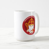 Sankt Nikolaus Kaffeetasse (VorderseiteRechts)