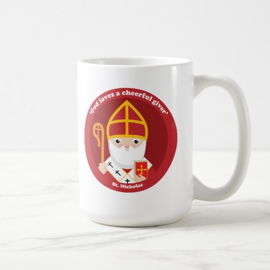 Sankt Nikolaus Kaffeetasse (Rechts)