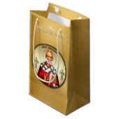 Sankt Nikolaus Kleine Geschenktüte (Vorderseite Schrägansicht)