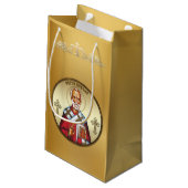 Sankt Nikolaus Kleine Geschenktüte (Rückseite Schrägansicht)